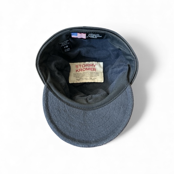 Men’s Stormy Kromer Original Adirondack Plaid Wool Cap with Bow Accent - 6 7/8 - Picture 9 of 14